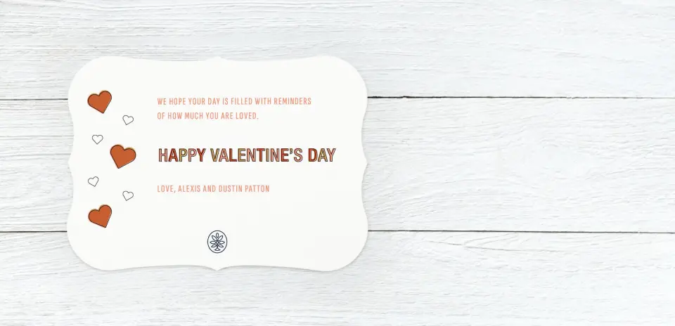 Save the Date Card Back