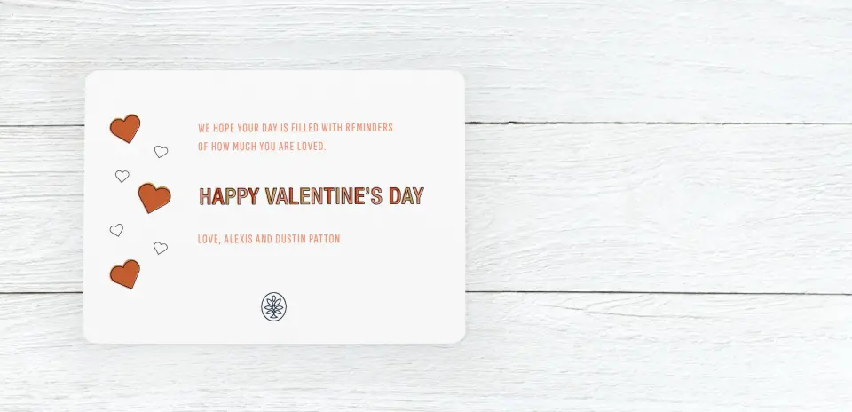 Save the Date Card Back