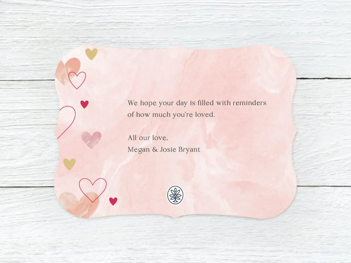 Save the Date Card Back