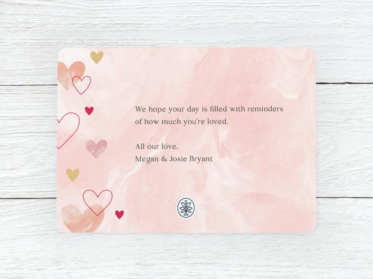 Save the Date Card Back