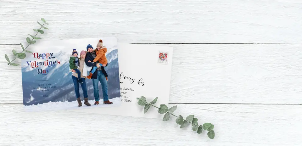 Save the Date Card with Optional Guest Addressing Service