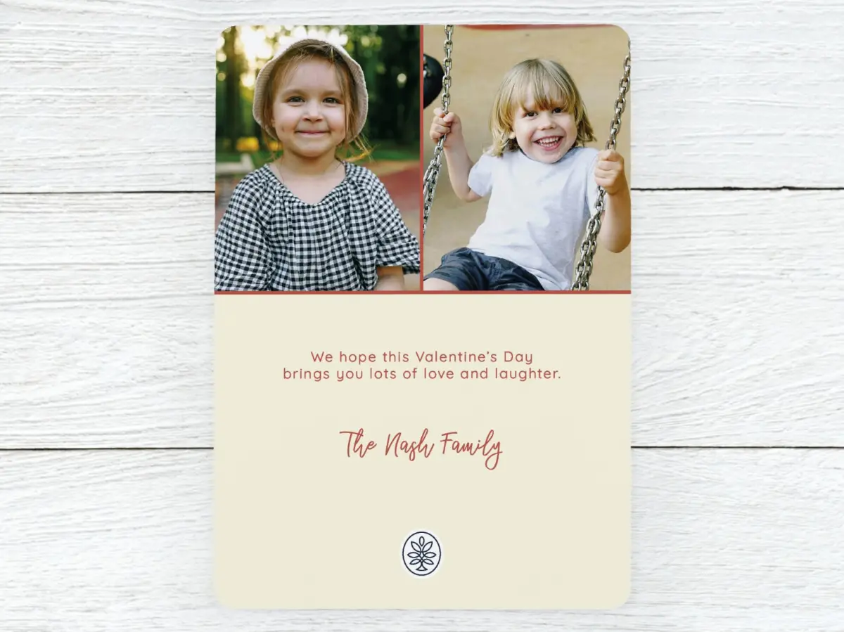 Save the Date Card Back