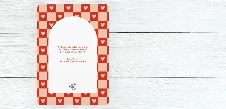 Save the Date Card Back