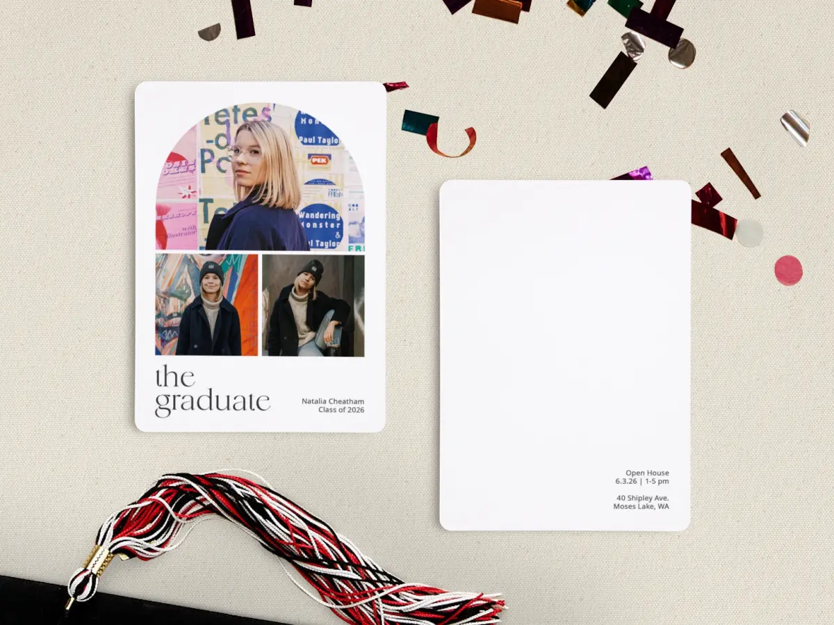 Grad Card Back