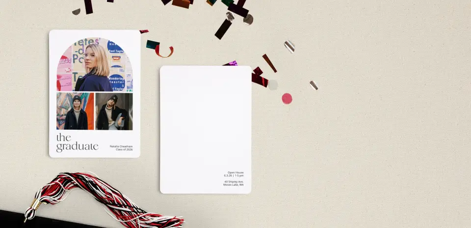 Grad Card Back