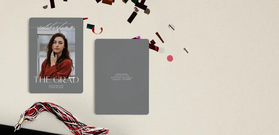 Grad Card Back