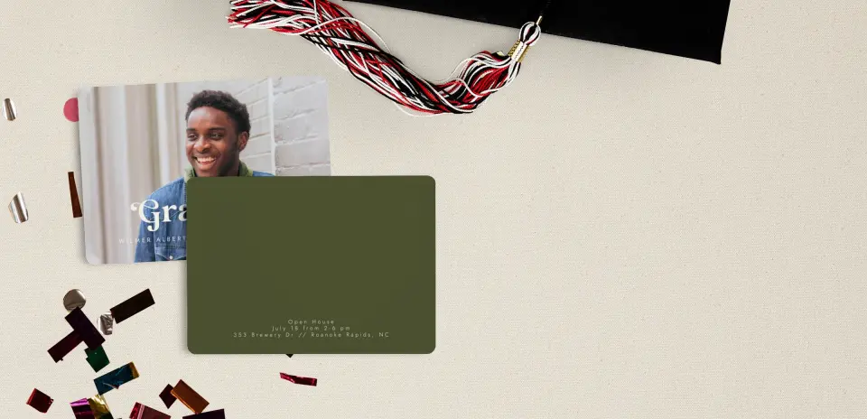Grad Card Back