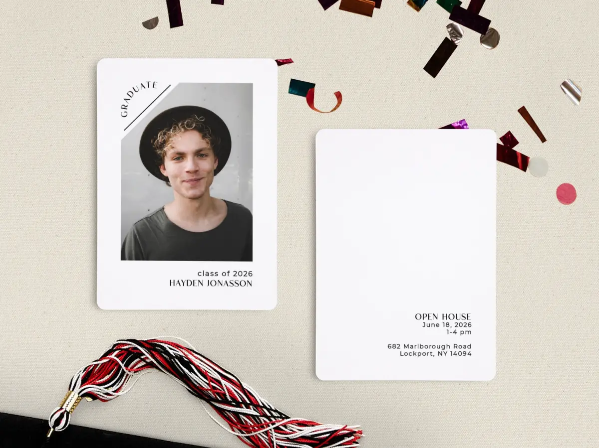 Grad Card Back