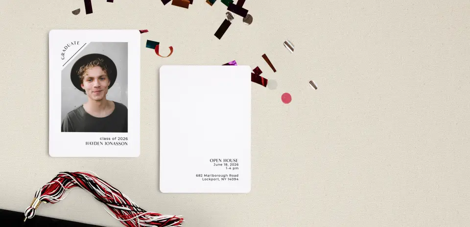 Grad Card Back