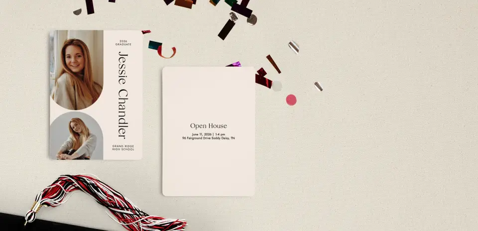 Grad Card Back