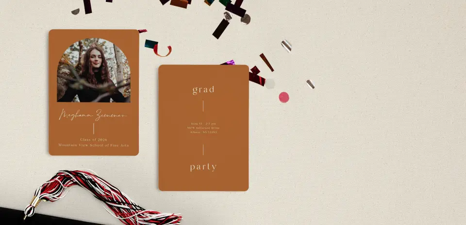 Grad Card Back