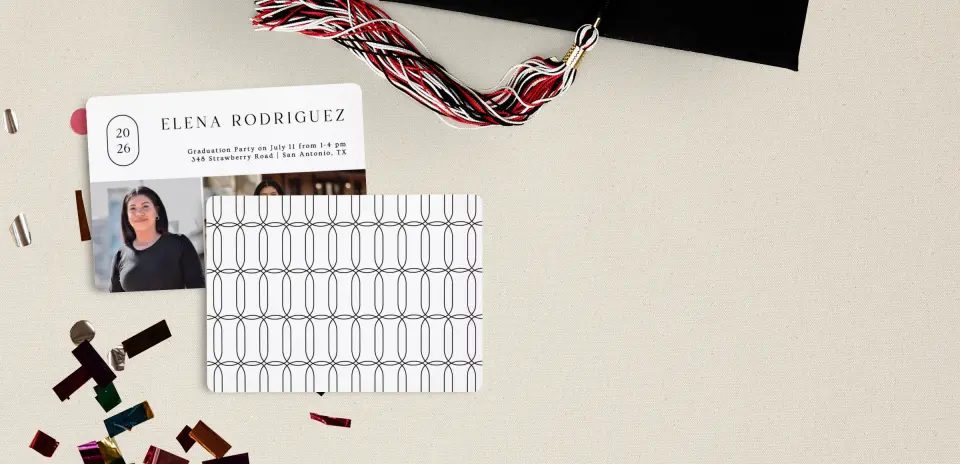 Grad Card Back