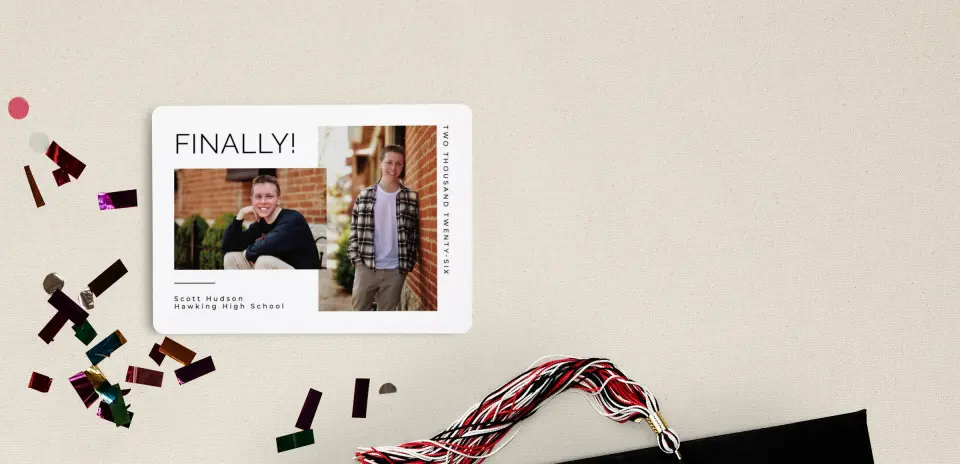 Grad Card Front