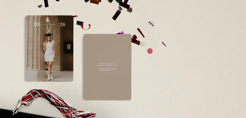 Grad Card Back
