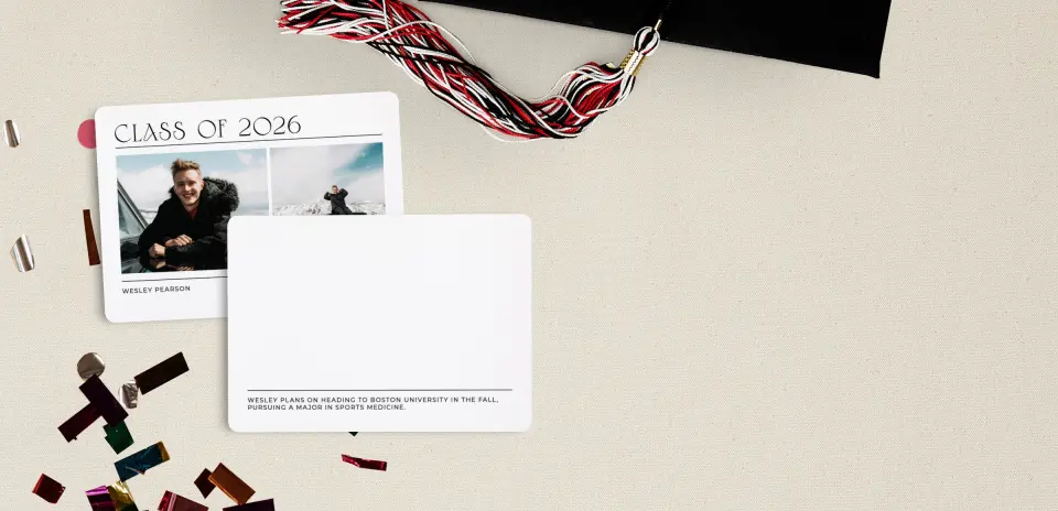 Grad Card Back