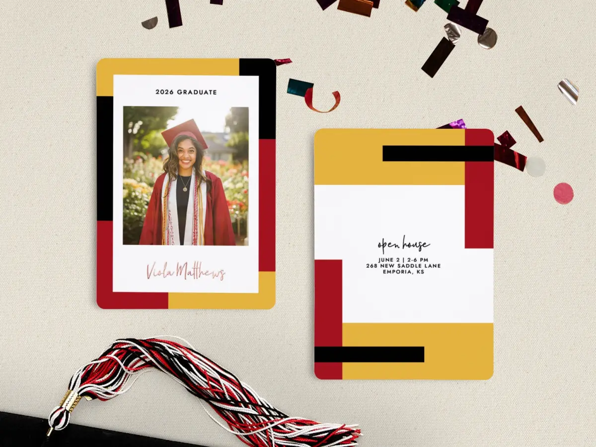 Grad Card Back