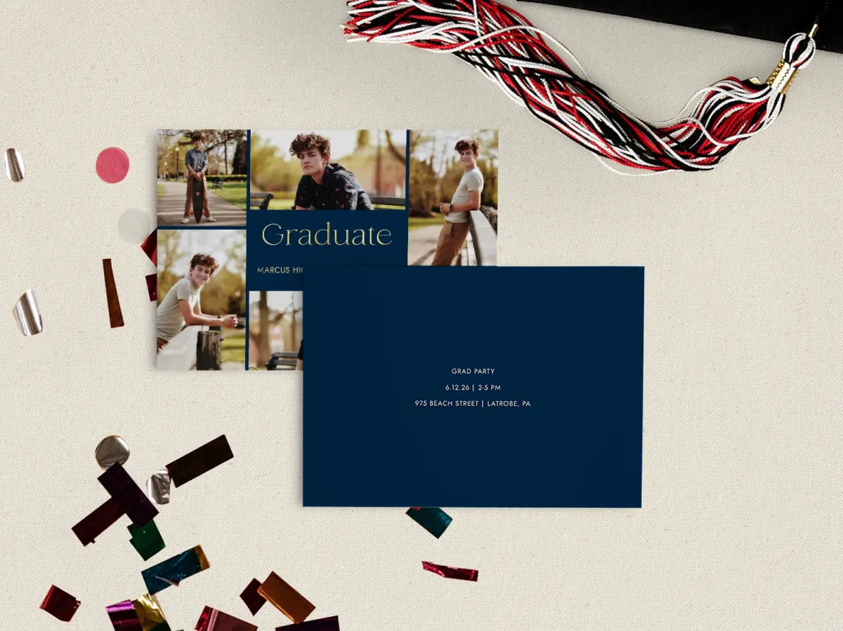 Large Card Back View