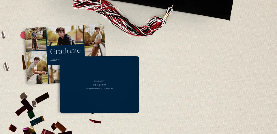 Grad Card Back