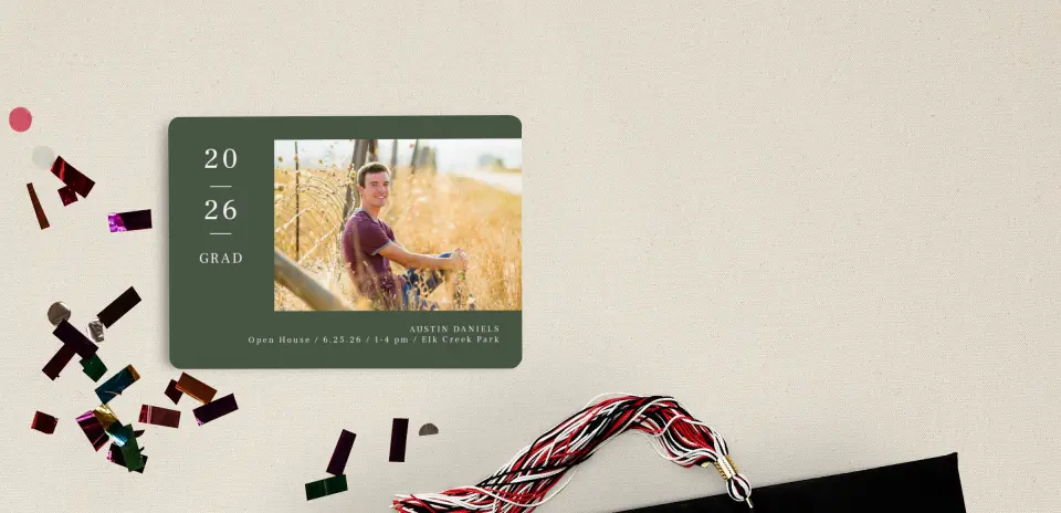 Grad Card Front