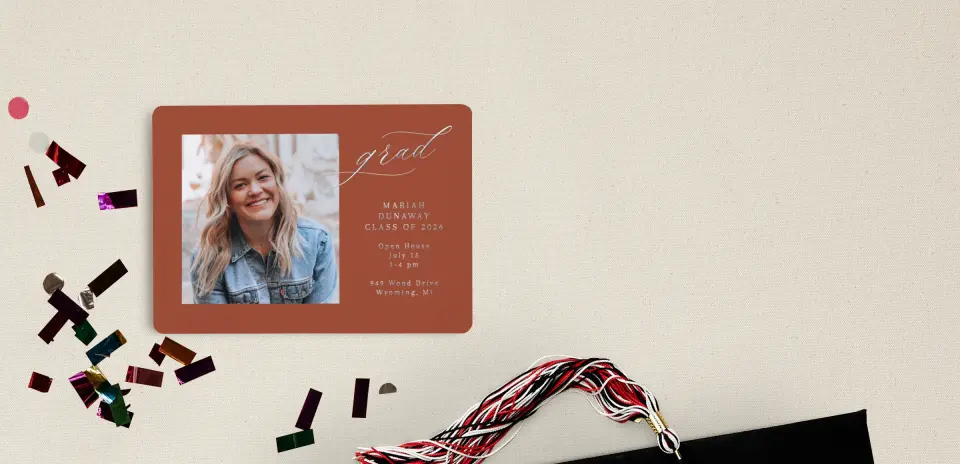 Grad Card Front