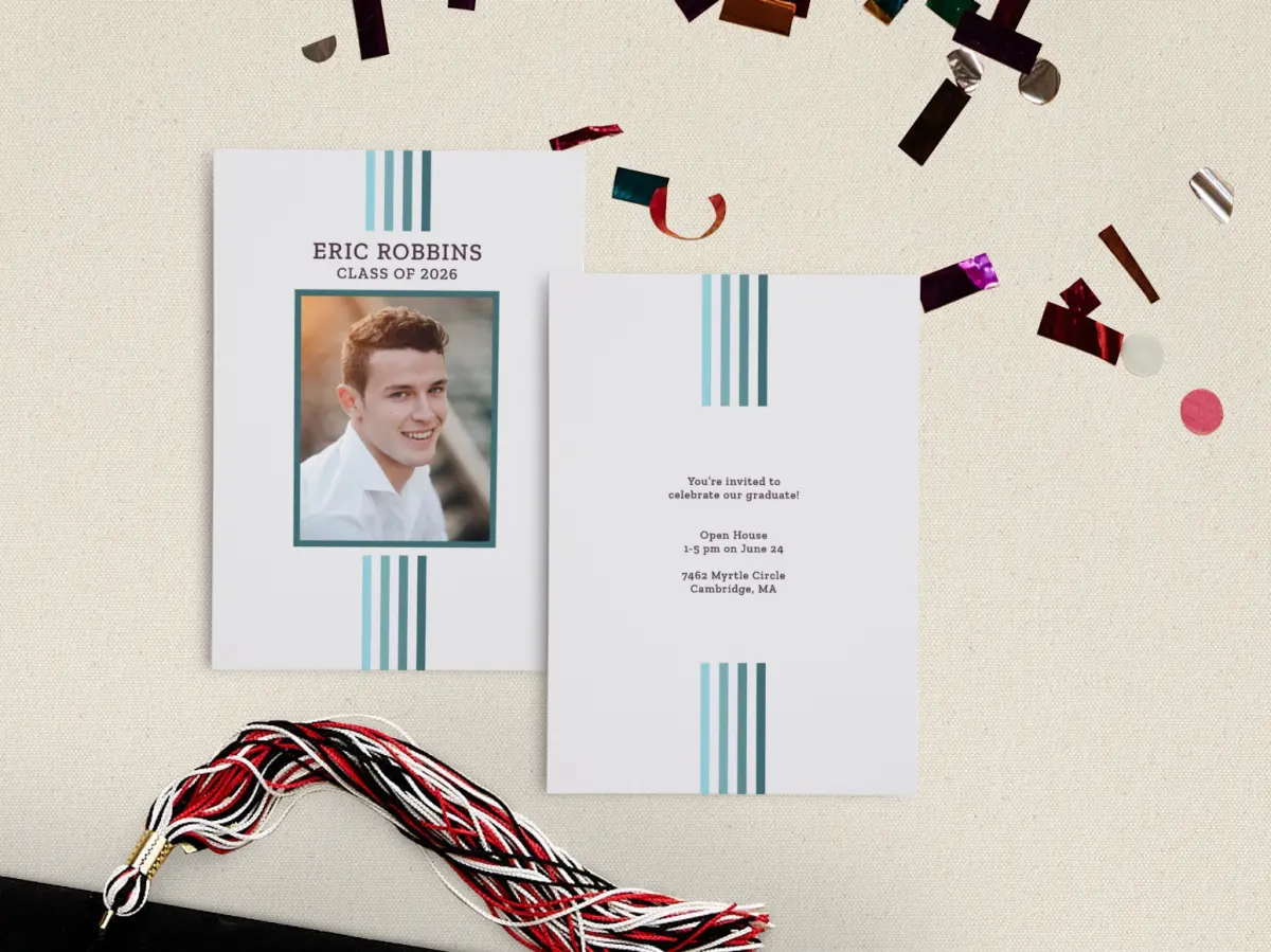 Large Card Back View