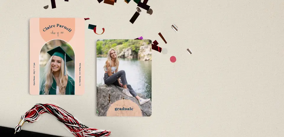 Grad Card Back