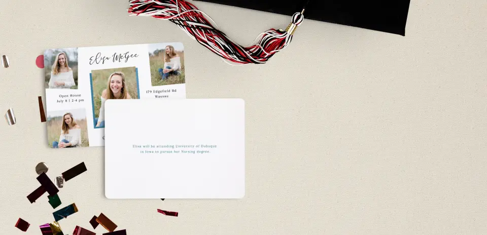 Grad Card Back