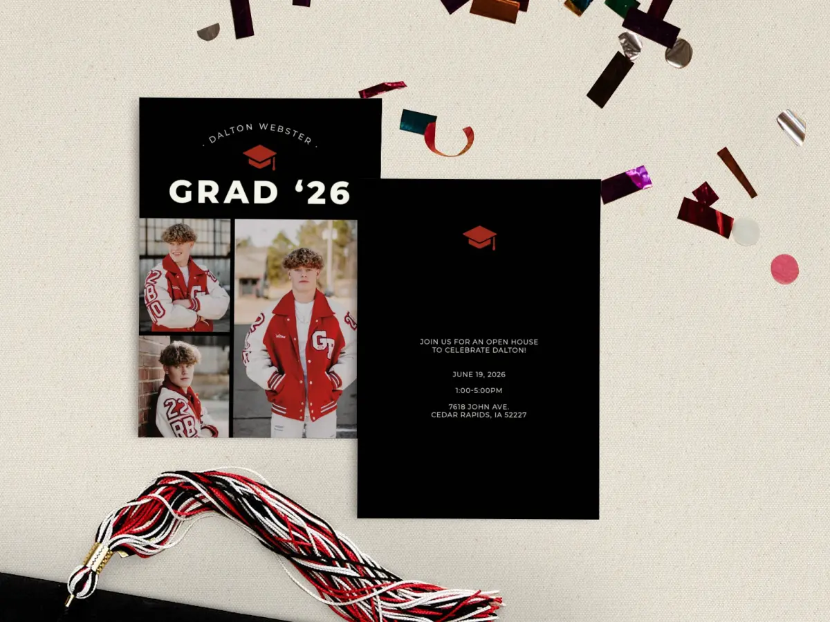 Large Card Back View