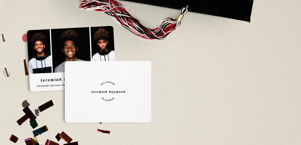 Grad Card Back