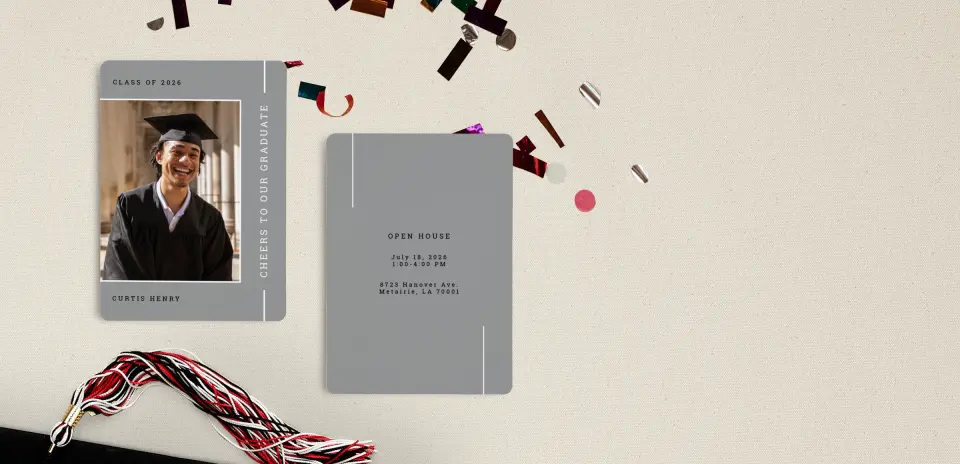 Grad Card Back