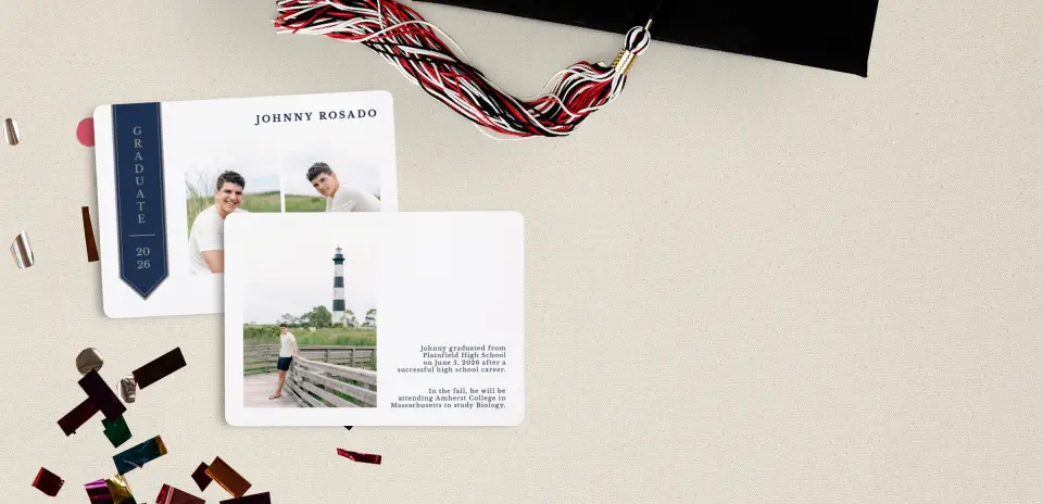 Grad Card Back
