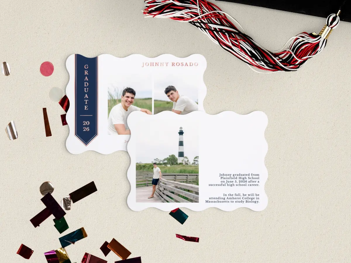 Large Card Back View