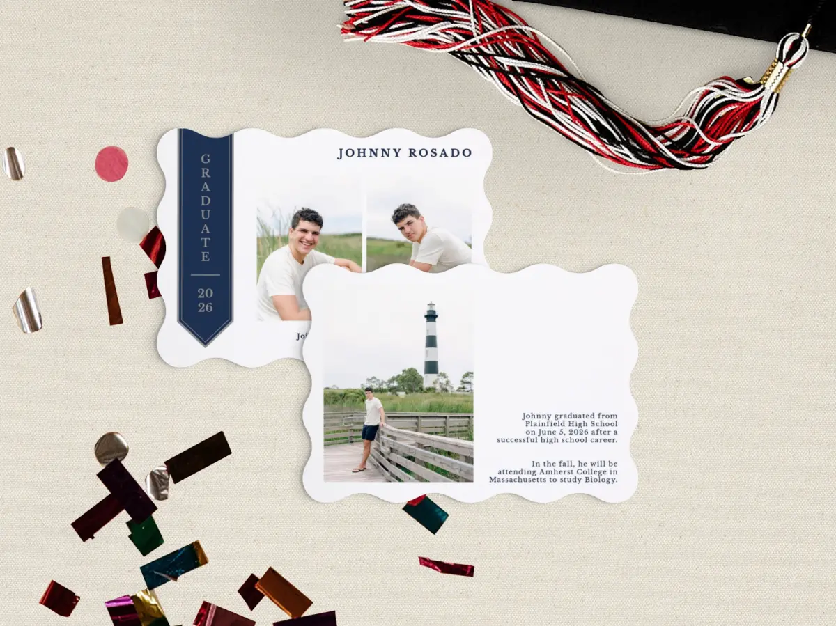 Large Card Back View