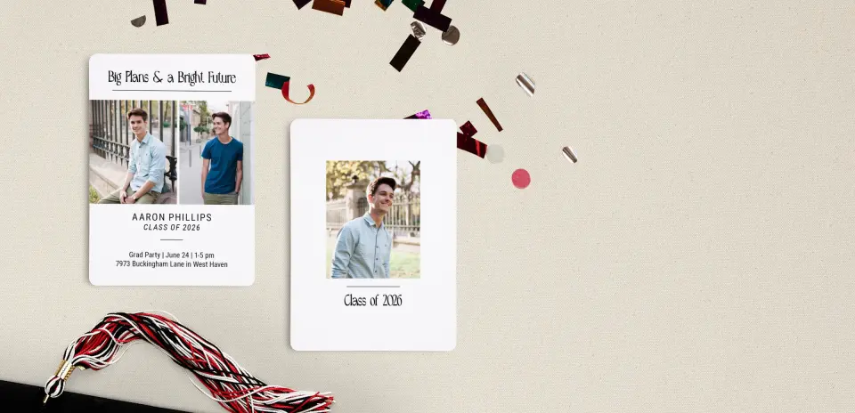 Grad Card Back