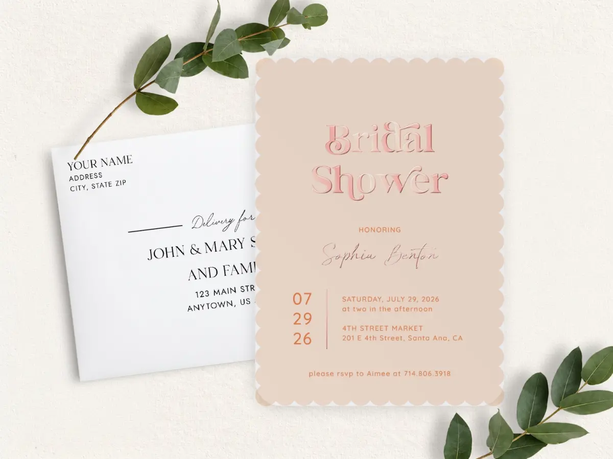 Front & Envelope