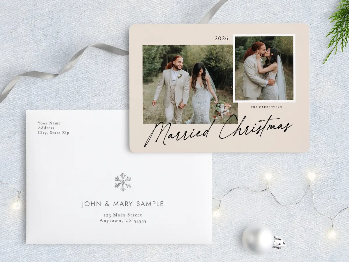 Front with Envelope Design