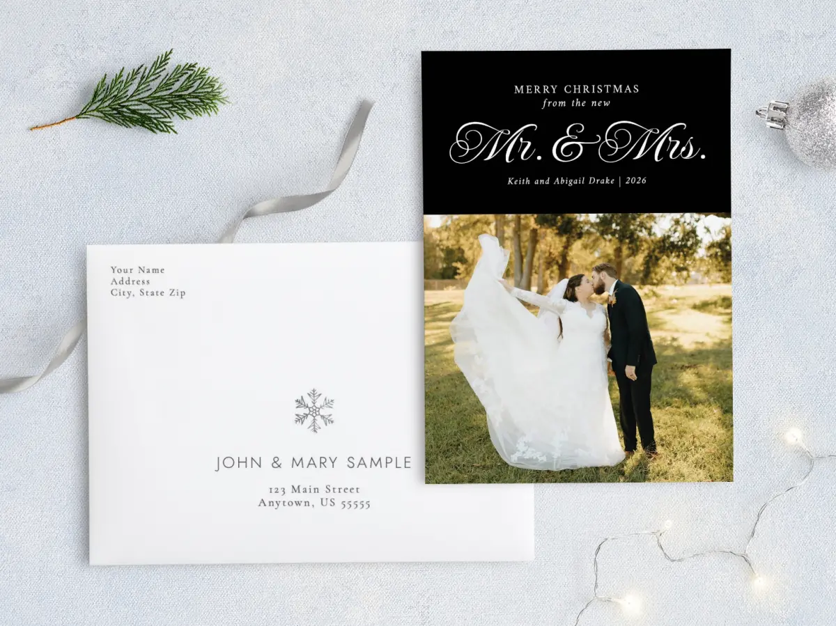 Front with Envelope Design