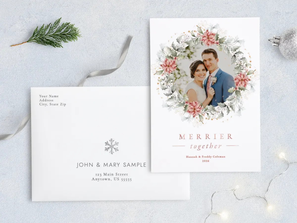 Front with Envelope Design