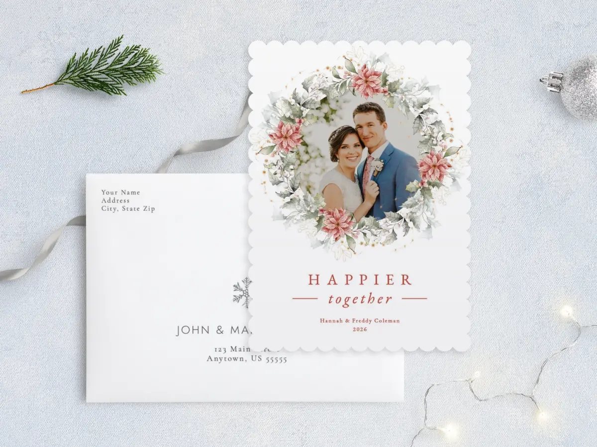 Front with Envelope Design