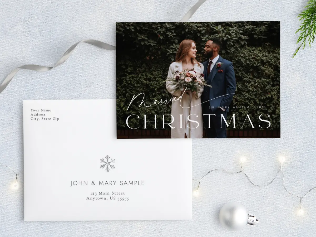 Front with Envelope Design
