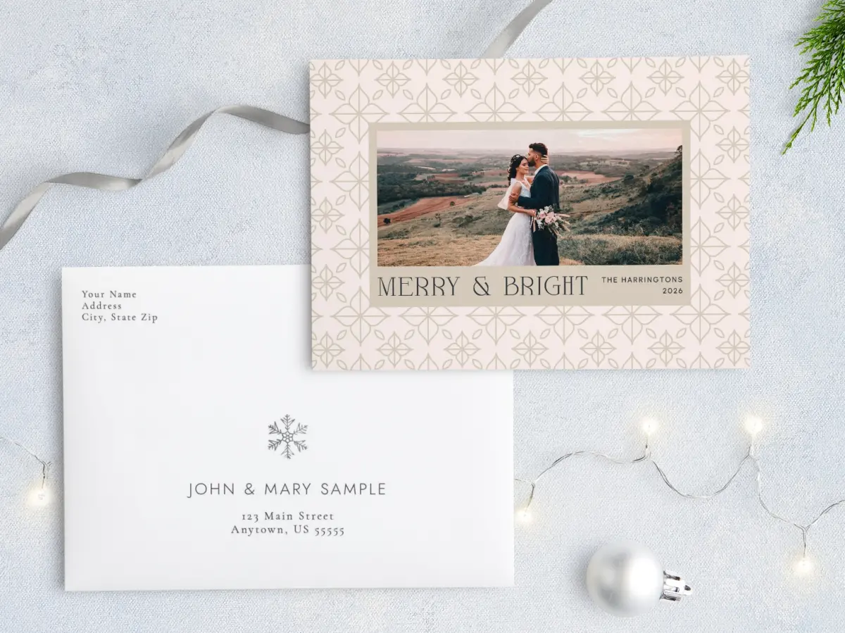 Front with Envelope Design