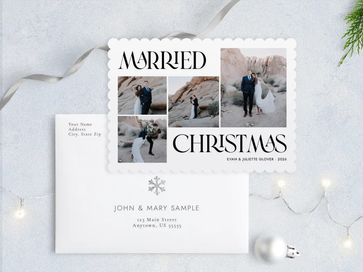 Front with Envelope Design