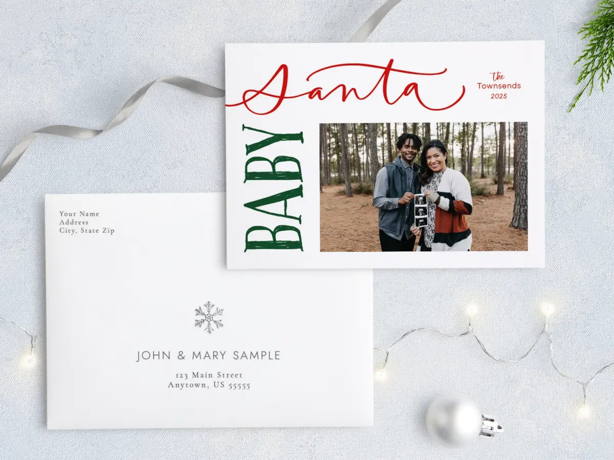 Front with Envelope Design