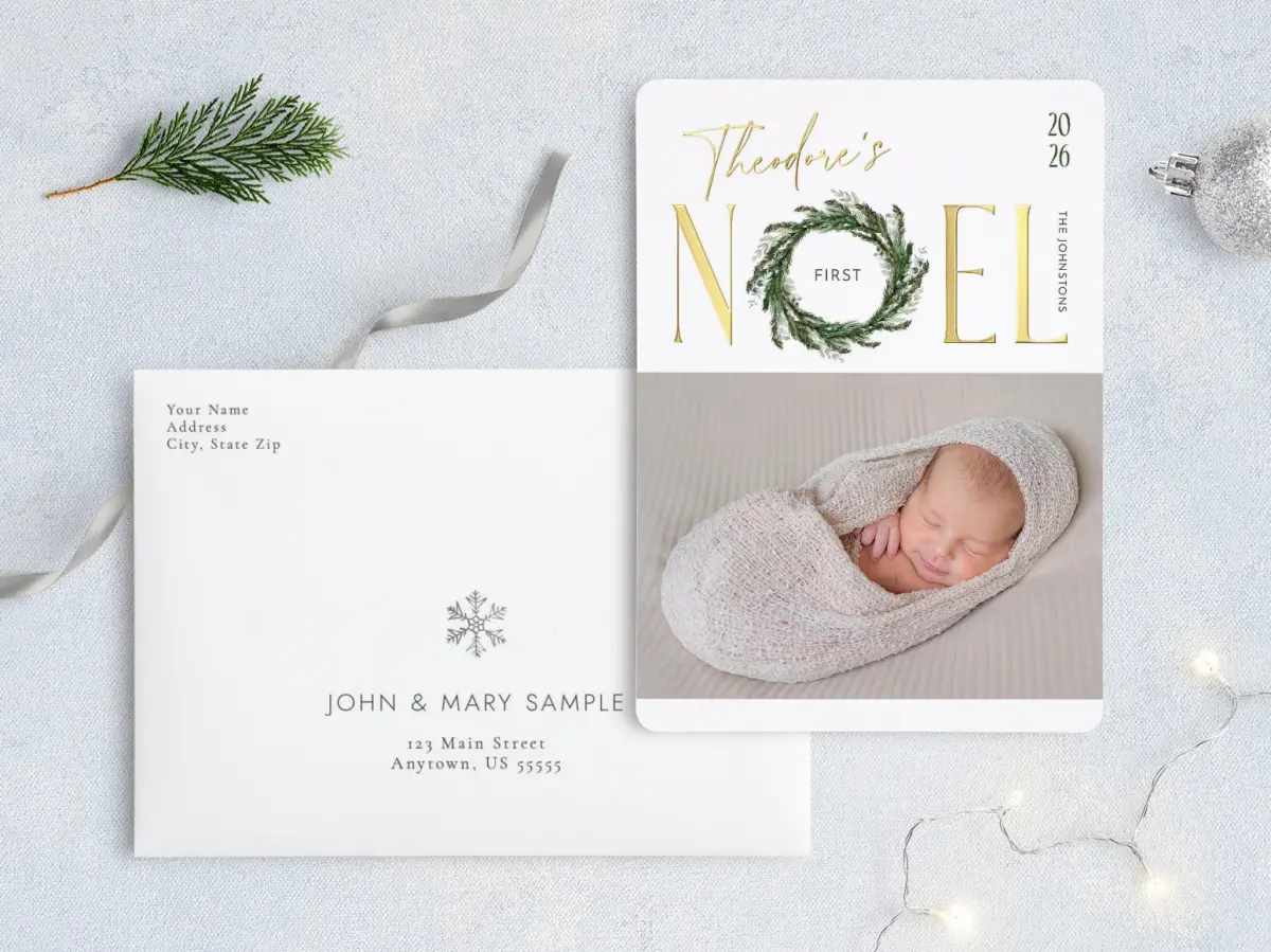 Front with Envelope Design