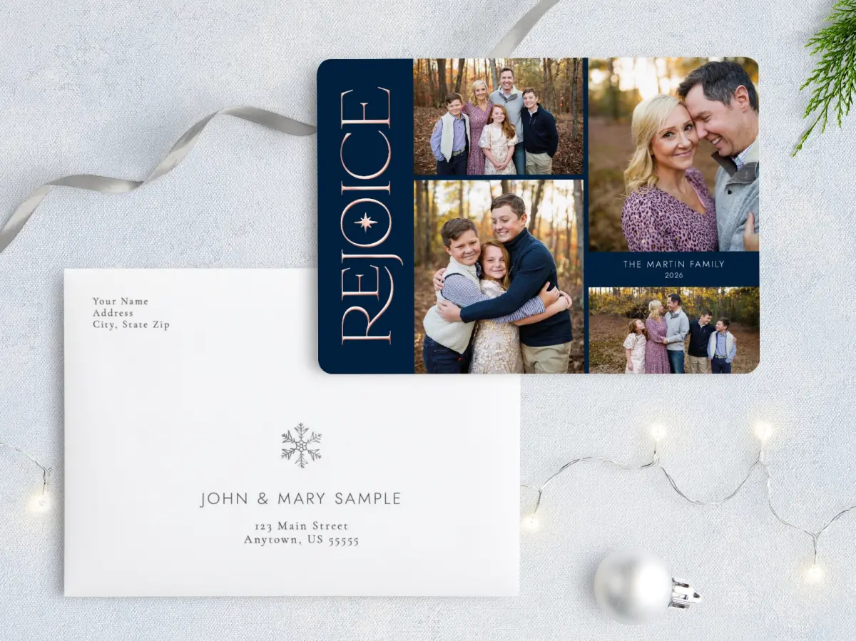 Front with Envelope Design