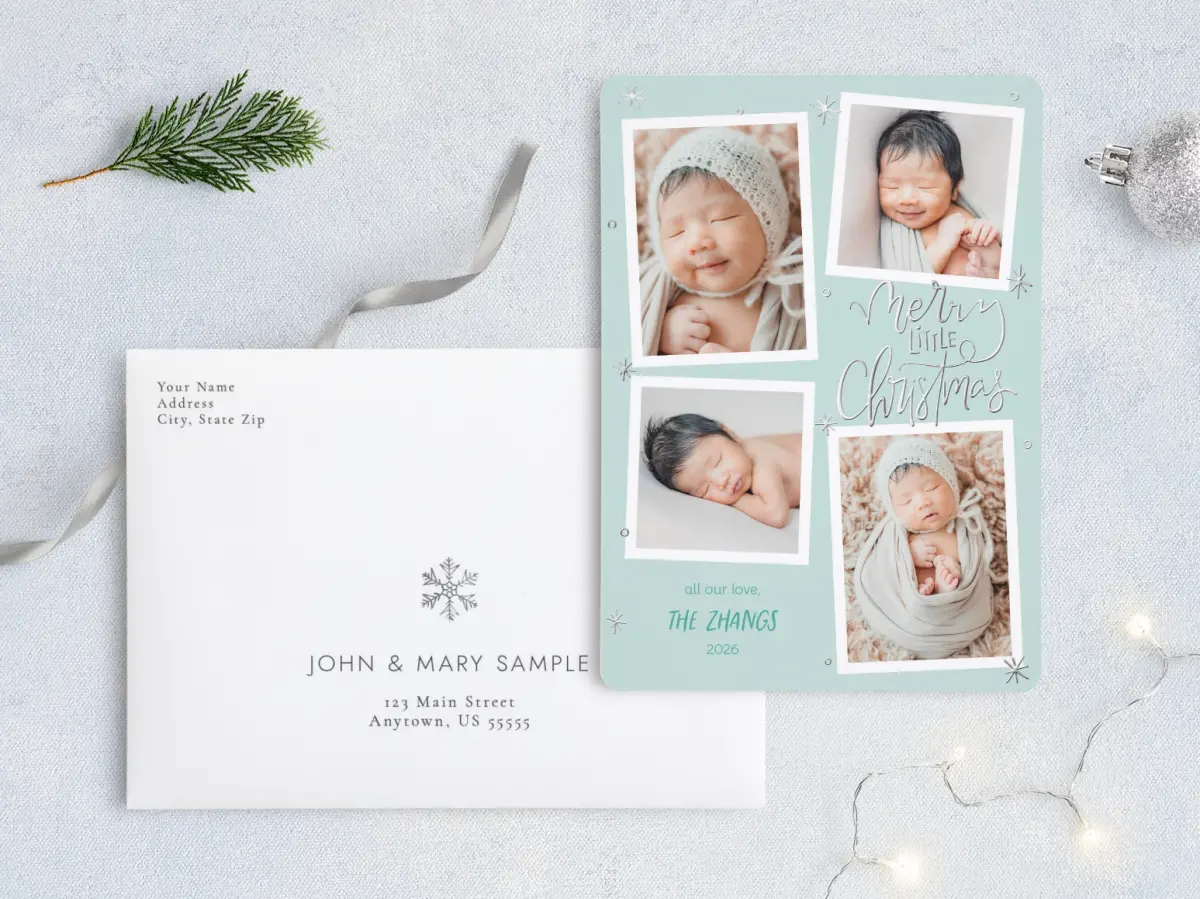 Front with Envelope Design