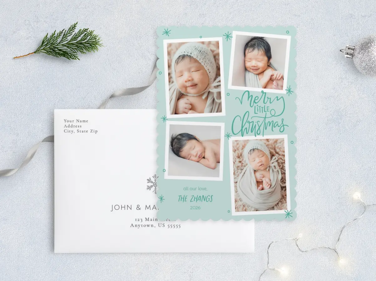 Front with Envelope Design