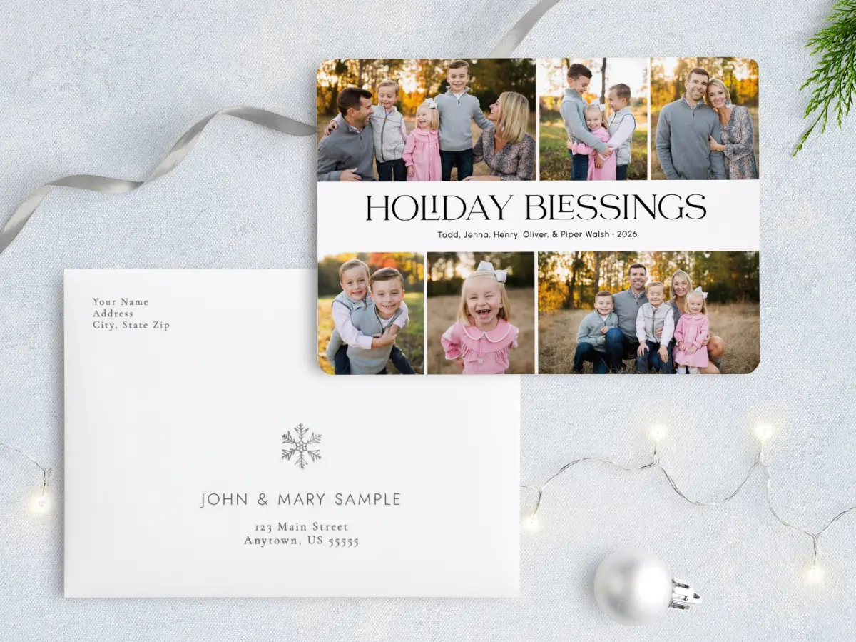 Front with Envelope Design