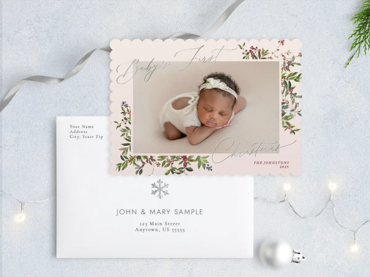 Front with Envelope Design
