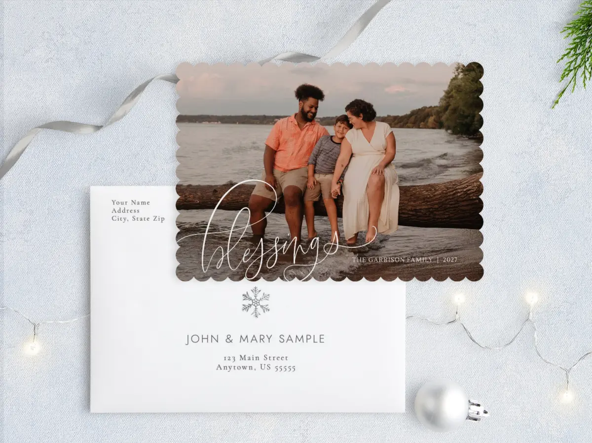 Front with Envelope Design